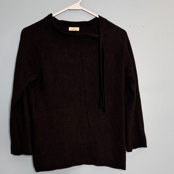 J. Crew Sweaters - J.CREW- Elegant Black Women's 100% Cashmere Sweater